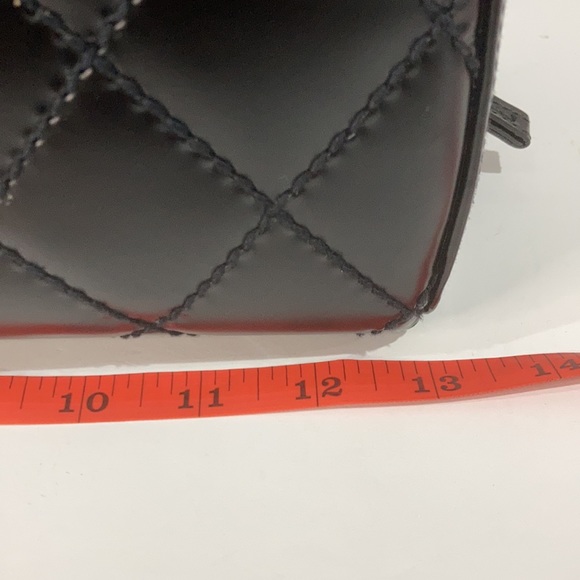 AUTHENTIC CHANEL WILD STITCH PATENT MEDIUM TOTE - Picture 8 of 10